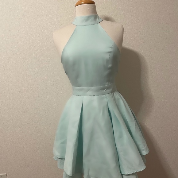 NWT Lulus Skater Dress mint green size small - Picture 6 of 6